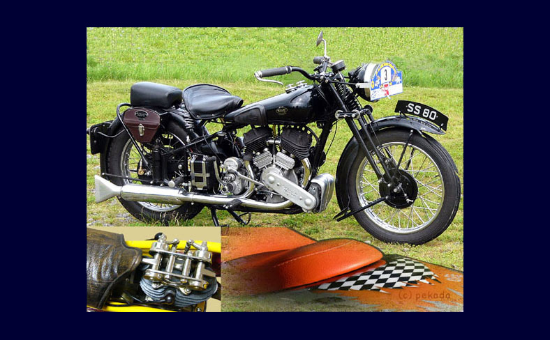 Motorradveteran Brugh Superior SS80, 17. von 20 Themenbildern
