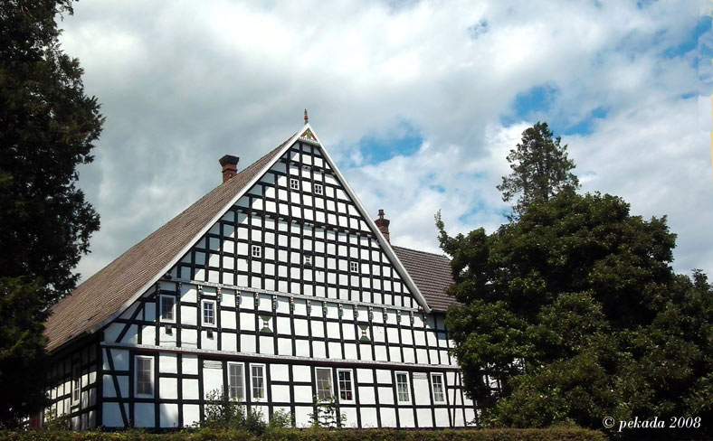 Prächtiges Fachwerkhaus an der Roßmühle in Oberbauerschaft, 9. von 20 Themenbildern