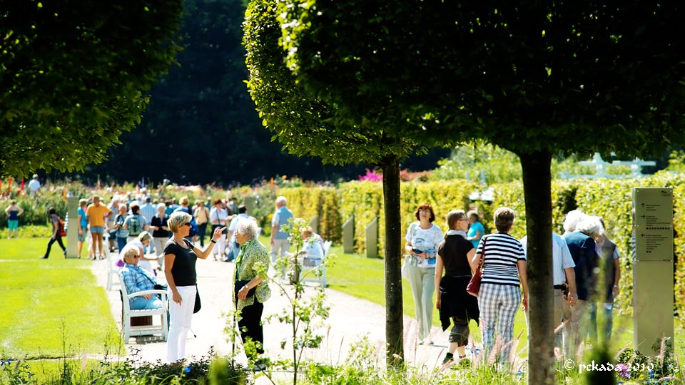 Sommertreiben zur Landesgartenschau Bad Essen im Schlosspark Ippenburg, 1. von 20 Themenbildern